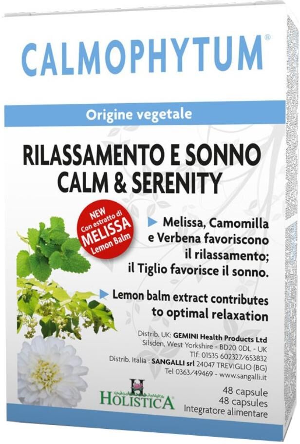 Sangalli Srl Calmophytum Holistica 48cps