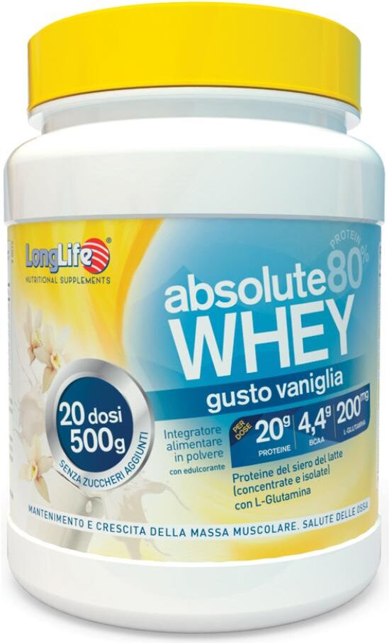 Longlife Absolute Whey Vanigl.