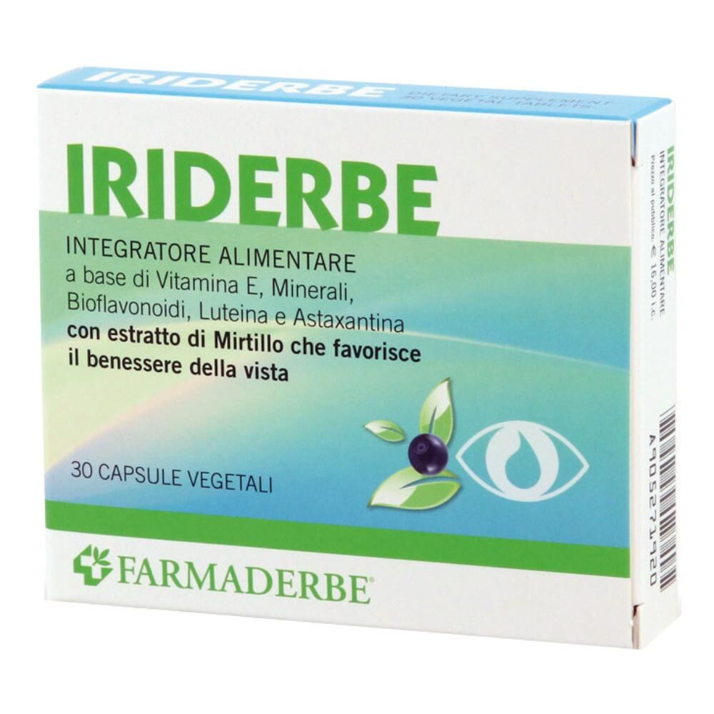Farmaderbe Iriderbe 30 Cps Fdb