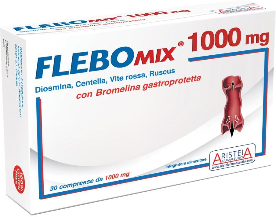 Aristeia Farmaceutici Srl Flebomix 1000 30cpr Aristeia