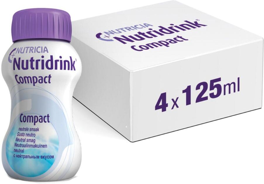 Danone Nutricia Spa Soc.Ben. Nutridrink Comp.Neutro 4x125ml