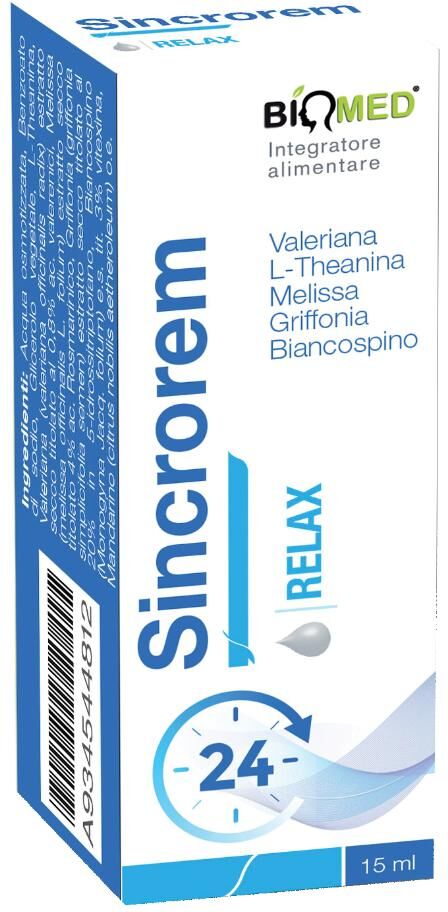 Biomed Srl Sincrorem Relax Gocce 15ml