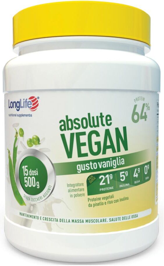 Longlife Srl Longlife Absolute Vegan 500g