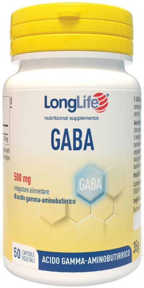 Longlife Gaba 500mg 50 Cps