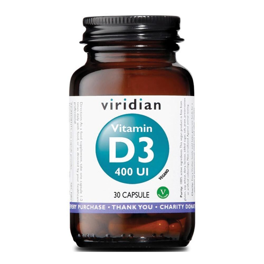 Natur Srl Viridian Vit.D3  400ui 30cps