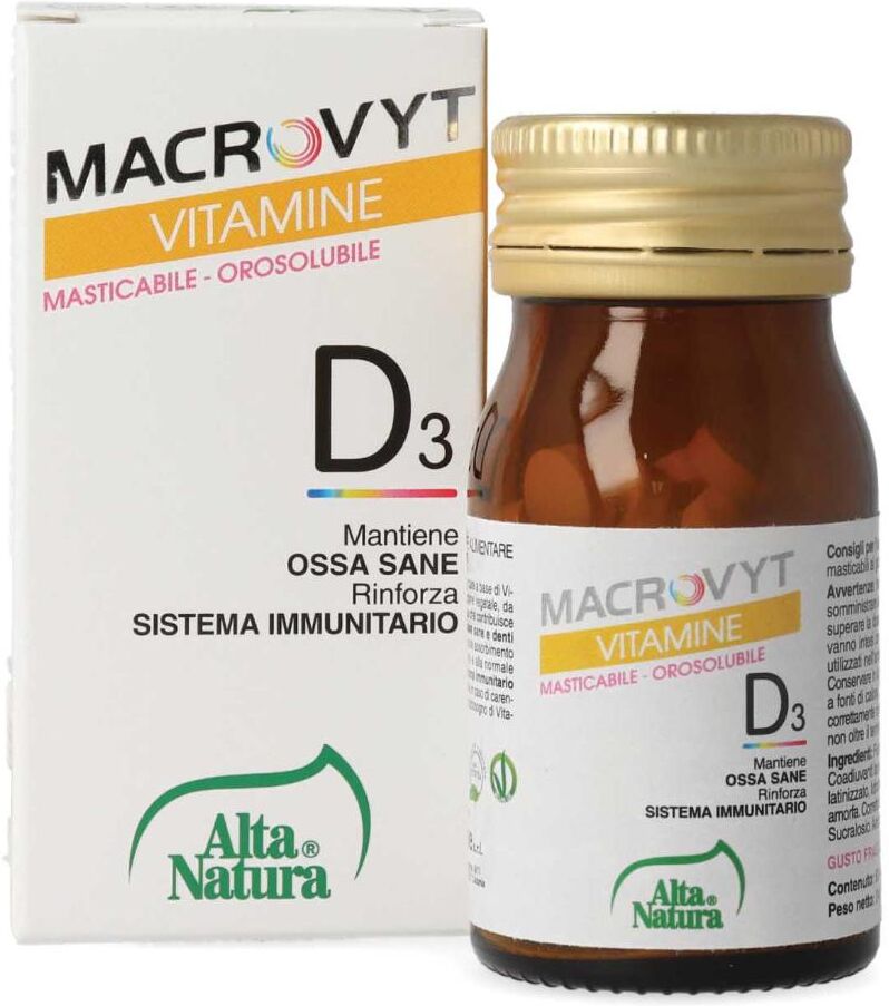 Alta Natura-Inalme Srl Macrovyt Vitamina D3 Veg 60cpr