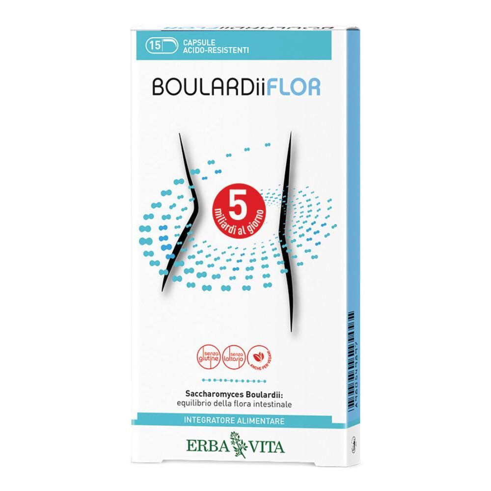 Erba Vita Boulardiiflor 15 Cps 500mg Ebv