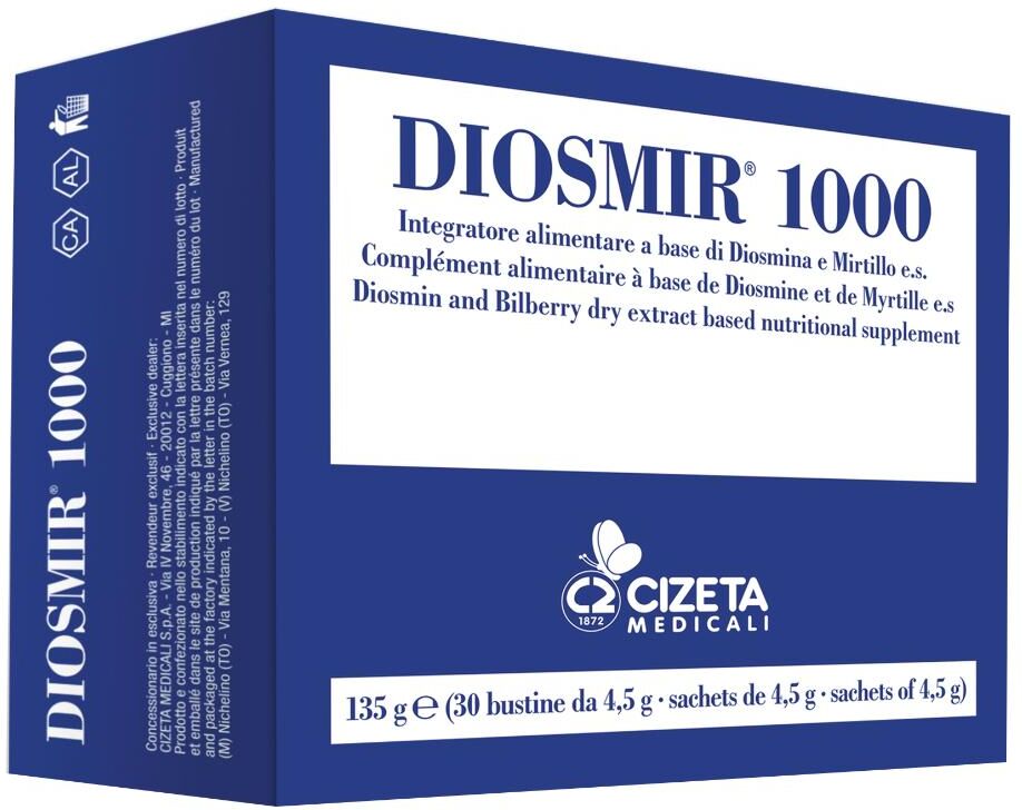 Cizeta Medicali Spa Diosmir 1000 30 Bust.4,5g