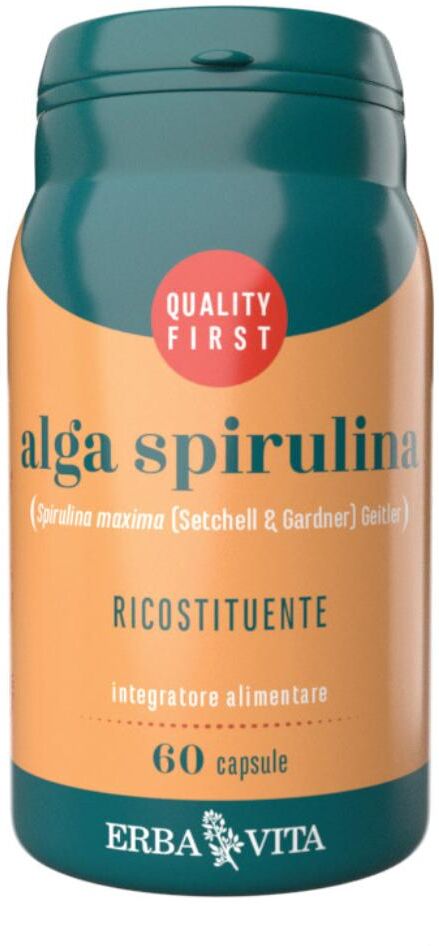 Erba Vita Alga Spirulina  60cps 500mgebv