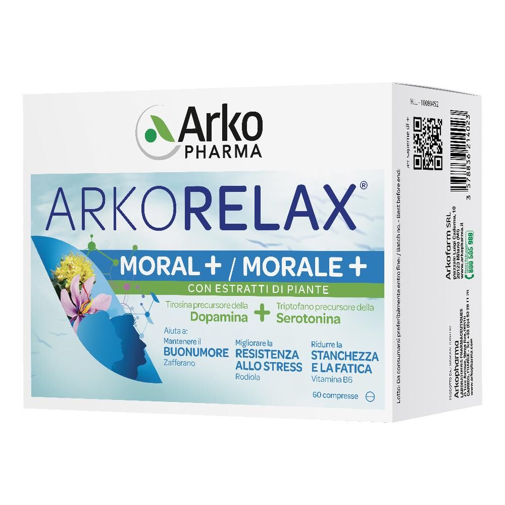 Arkofarm Srl Arkorelax Moral+60 Cpr