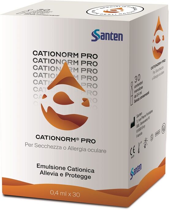 Santen Italy Srl Cationorm Pro Ud 30x0,4ml