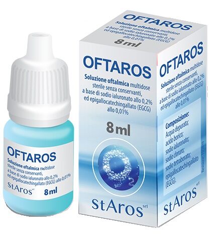 Staros Srl Oftaros Sol Oftalmica 8ml