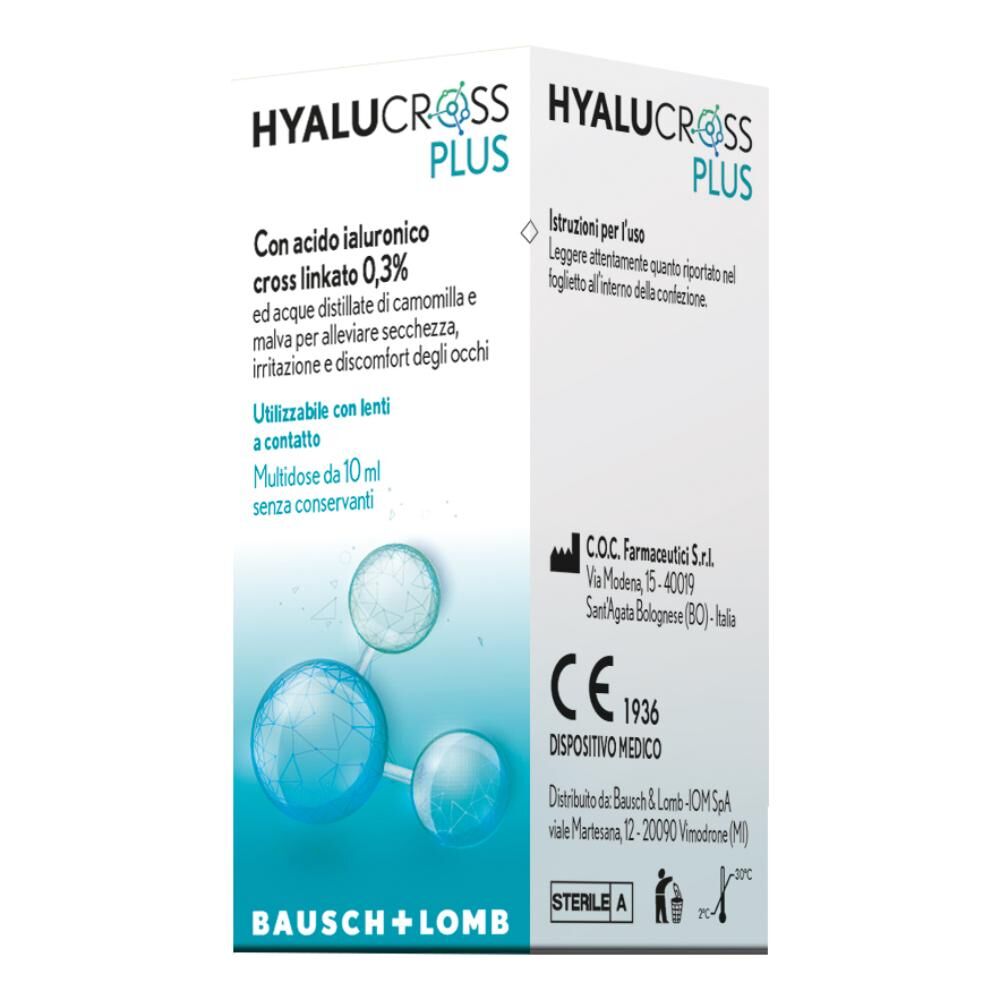 Bausch & Lomb Hyalucross Plus 10ml Mdu