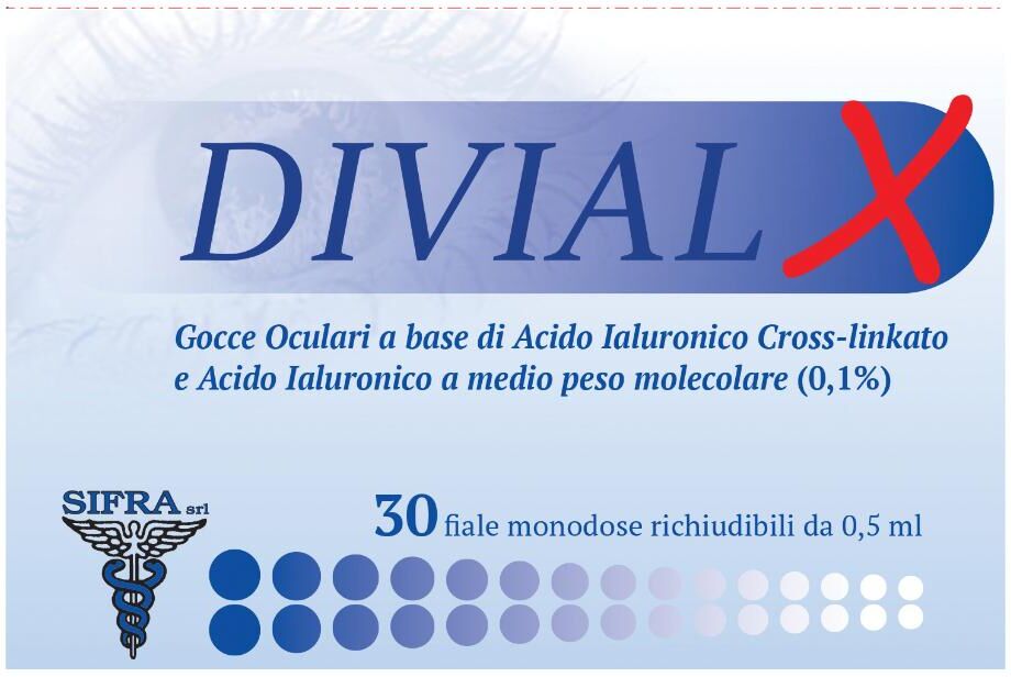 Sifra Srl Divial X Coll.30f.0,5ml