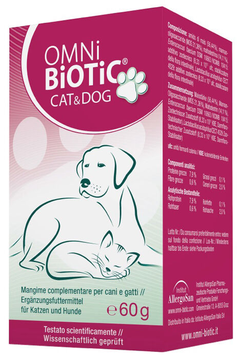 institut allergosan gmbh omni biotic cat&dog barattolo