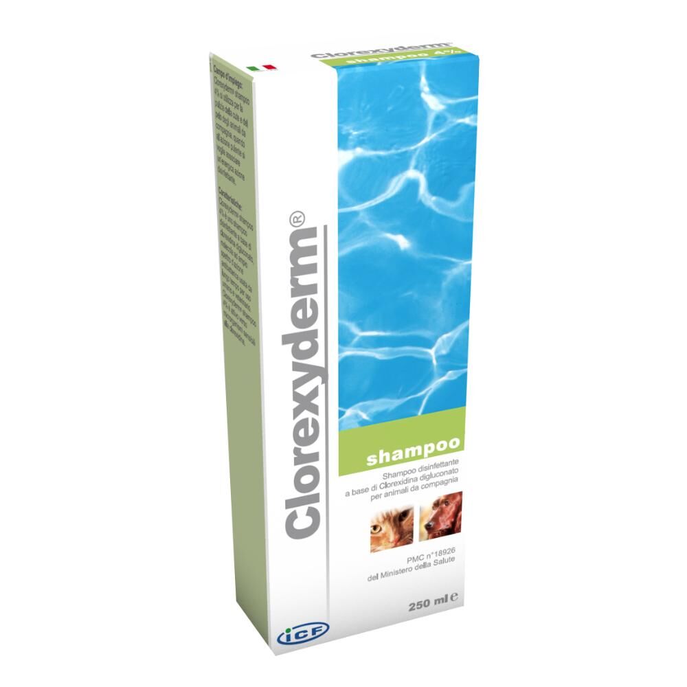 Icf Clorexyderm Shampoo 250ml Vet