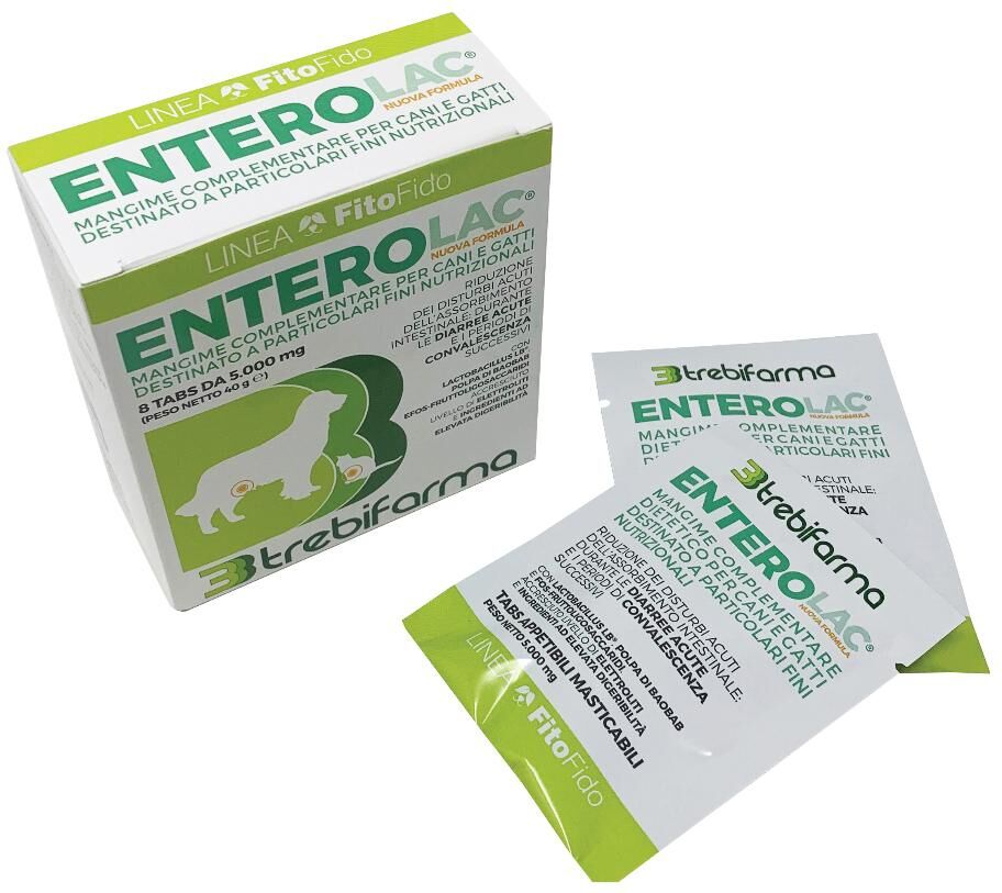 Trebifarma Srl Enterolac Mangime 8 Buste 7,5g