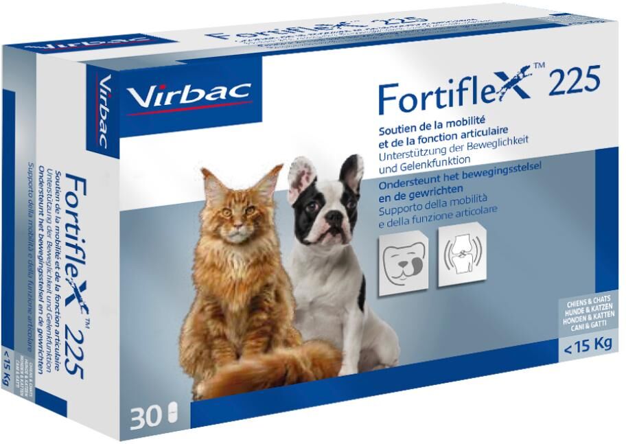 Virbac Fortiflex 225 30 Cpr