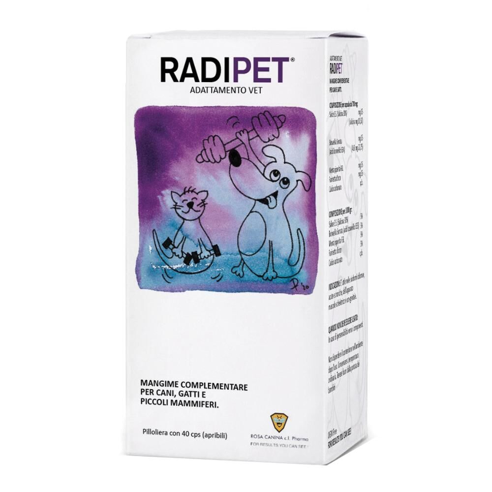 Rosa Canina C.L. Pet Formulas Radipet(Picc.Mammiferi)40 Cps