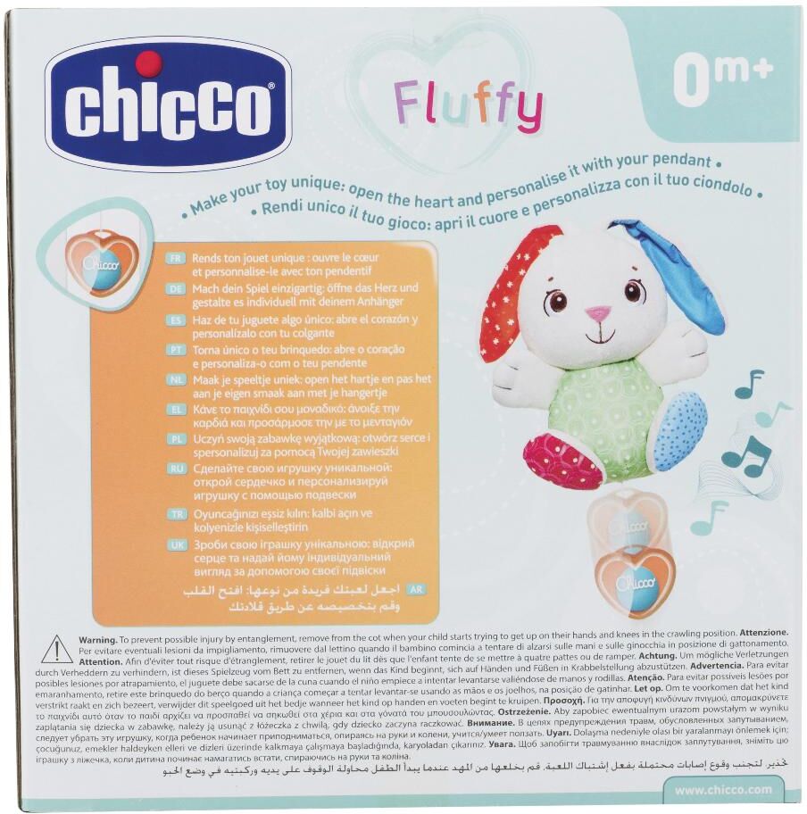 chicco gioco 79300 carill conigl peluch