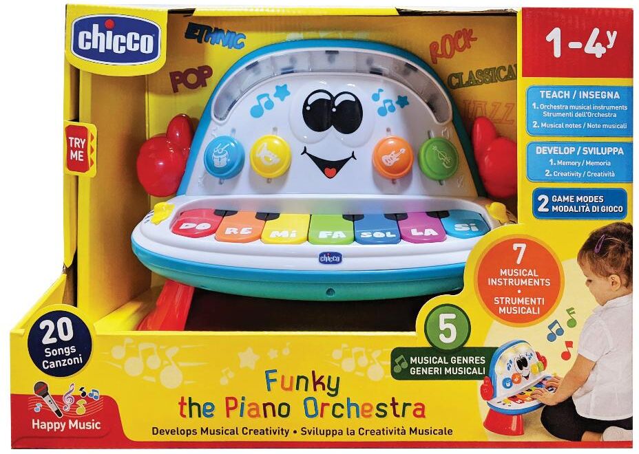 Chicco Ch Gioco Funky Piano Orchestra