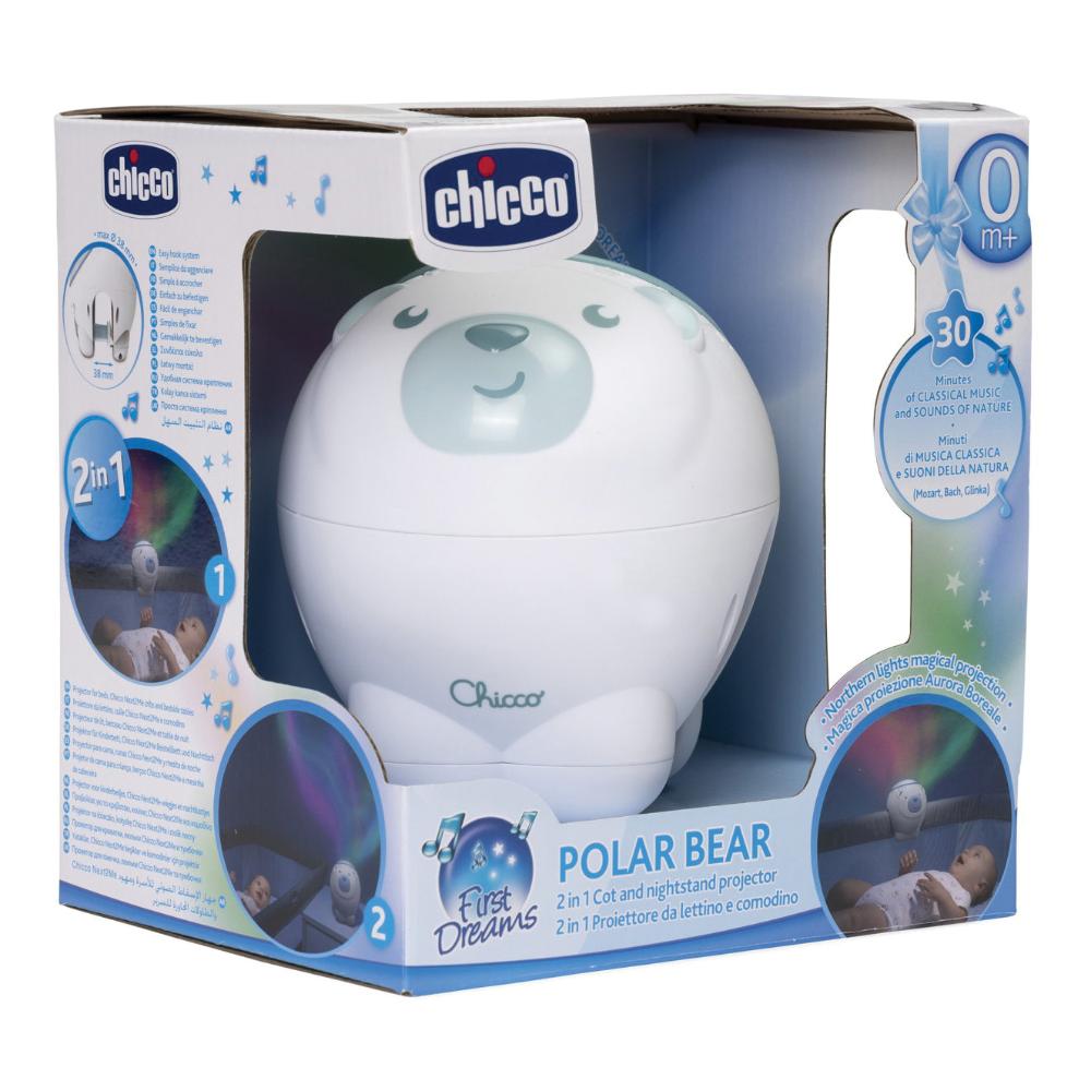 Chicco Ch Gioco Proiett.Pol.Bear Blu