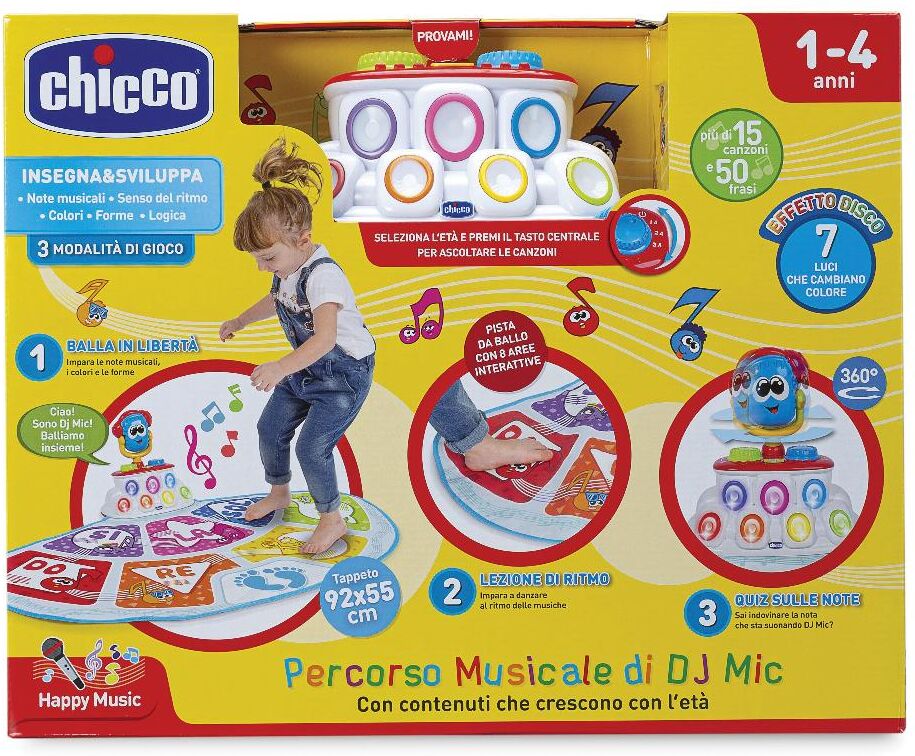 Chicco Ch Gioco Percorso Mis.Dj Mic