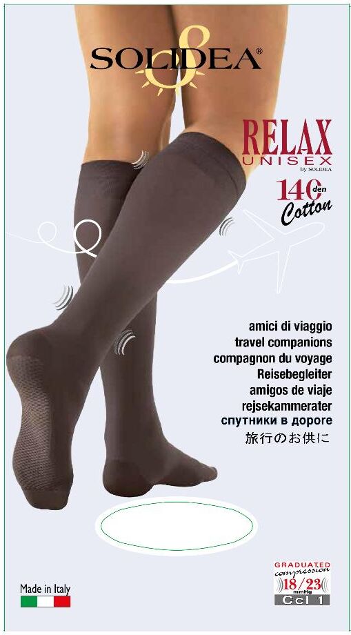 Solidea By Calzificio Pinelli Relax-140 Uni Gamb.Blu Pa 4xl