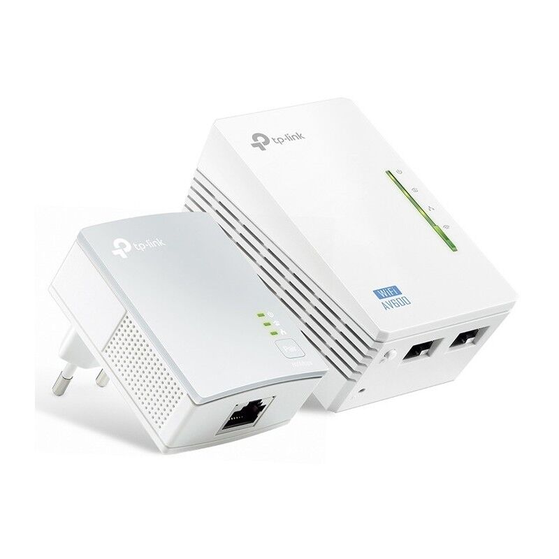 TP-Link Starter kit powerline av500 wireless n300mbs con 2 porte ethernet
