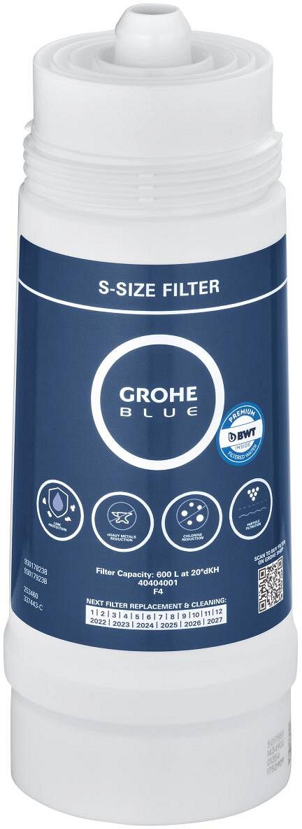 grohe blue - filtro taglia s da 600 litri - 40404001