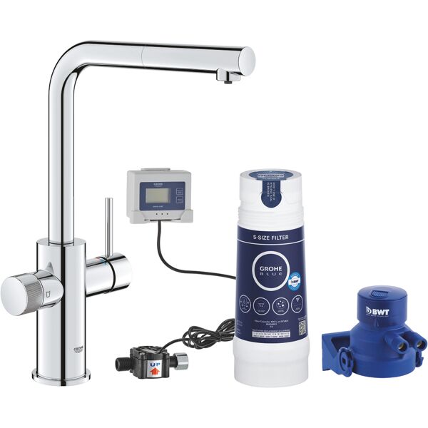 grohe blue pure - sistema di filtraggio acqua - installazione inclusa - 30591000