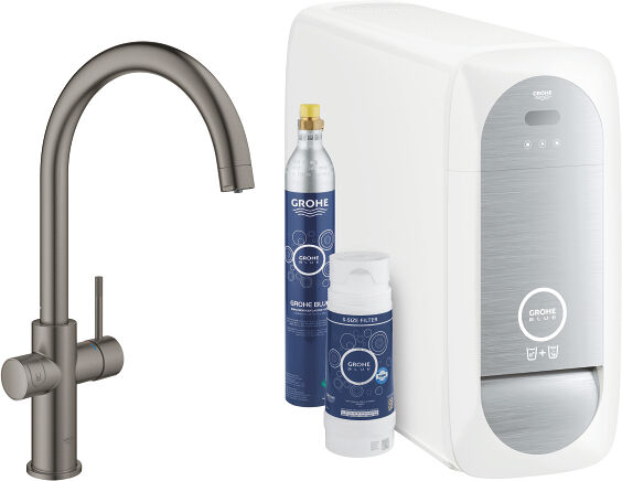 Grohe Blue HOME - Sistema di filtraggio e raffreddamento con INSTALLAZIONE INCLUSA - 31455AL1