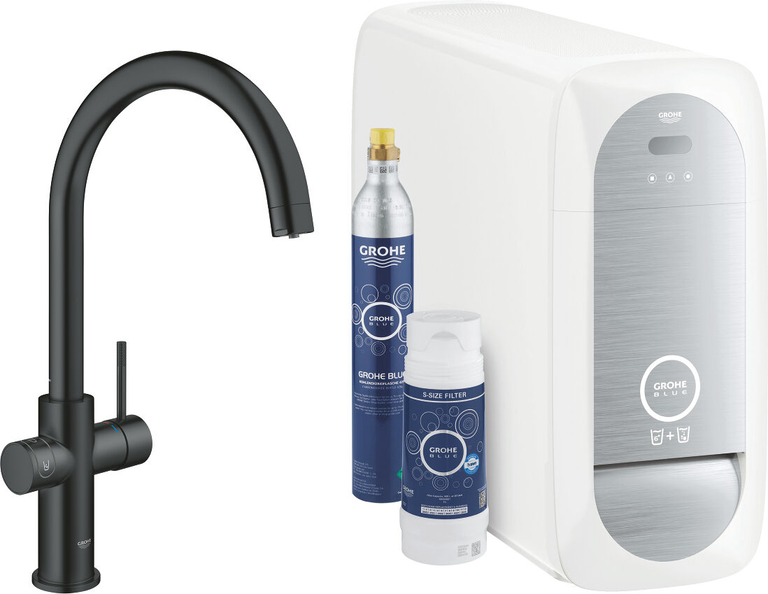 Grohe Blue HOME - Sistema di filtraggio e raffreddamento con INSTALLAZIONE INCLUSA - 31455KS1