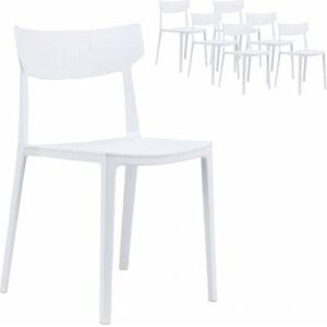 COMPRALO NEW Sedia X6 Casa Design Moderna Ristorante Bianco Amalfi