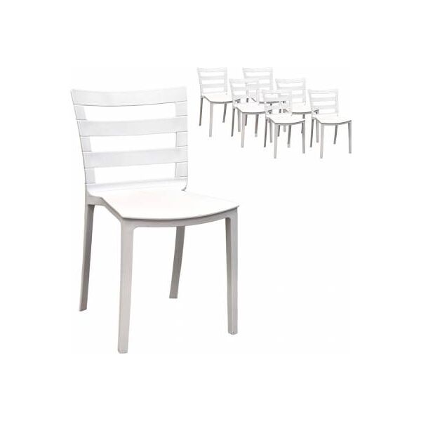 compralo new sedia x6 casa design moderna ristorante bianco ravenna