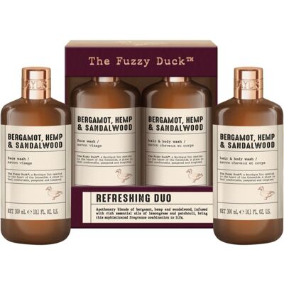 Baylis & Harding The Fuzzy Duck Bergamot, Hemp & Sandalwood confezione regalo per uomo Baylis & Harding The Fuzzy Duck Bergamot, Hemp & Sandalwood confezione regalo per uomo