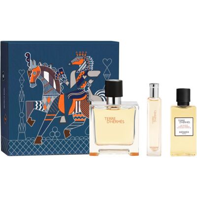 HERMÈS Terre d’Hermès Gift Set Parfum confezione regalo per uomo HERMÈS Terre d’Hermès Gift Set Parfum confezione regalo per uomo