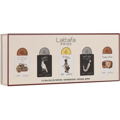 Lattafa Pride Box 1 confezione regalo unisex 5x20 ml Lattafa Pride Box 1 confezione regalo unisex 5x20 ml