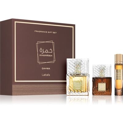 Lattafa Khamrah Qahwa confezione regalo unisex 1 pz Lattafa Khamrah Qahwa confezione regalo unisex 1 pz