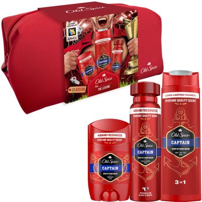 Set di cura del corpo Old Spice Captain Football Set di cura del corpo Old Spice Captain Football