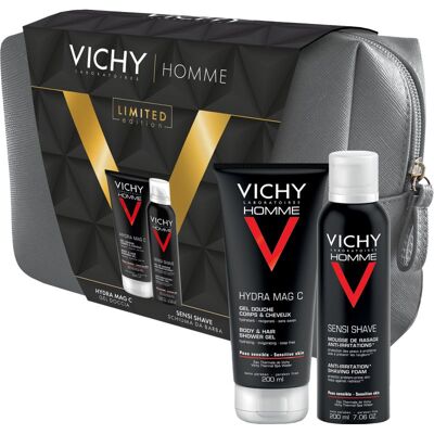 Set di Gel Corpo e Capelli Vichy Homme - Pelle Sensibile Set di Gel Corpo e Capelli Vichy Homme - Pelle Sensibile