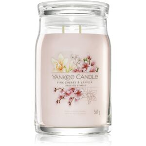 Yankee Candle Pink Cherry & Vanilla candela profumata Signature 567 g Yankee Candle Pink Cherry & Vanilla candela profumata Signature 567 g