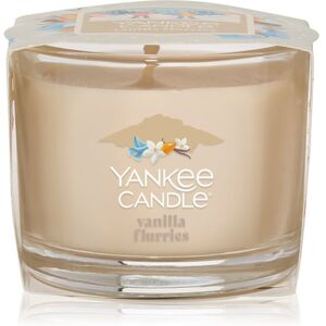 Yankee Candle Vanilla Flurries candela votiva glass 37 g Yankee Candle Vanilla Flurries candela votiva glass 37 g