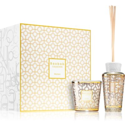 Set diffusore e candela Baobab Collection My First Rose Poudrée Set diffusore e candela Baobab Collection My First Rose Poudrée