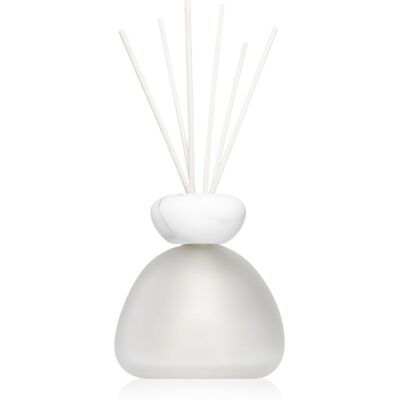Millefiori Air Design Marble Glass Frosted diffusore di aromi senza ricarica White Cap 1 pz Millefiori Air Design Marble Glass Frosted diffusore di aromi senza ricarica White Cap 1 pz