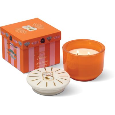 Paddywax Charmed Wild Neroli candela profumata con tappo 226 g Paddywax Charmed Wild Neroli candela profumata con tappo 226 g