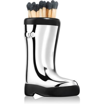 Paddywax Cowboy Boot Match Holder fiammiferi Chrome Metallic 25 pz Paddywax Cowboy Boot Match Holder fiammiferi Chrome Metallic 25 pz