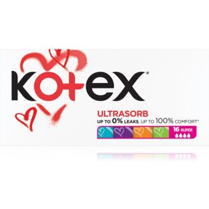 Kotex Ultra Sorb Super tamponi 16 pz Kotex Ultra Sorb Super tamponi 16 pz
