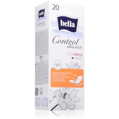 BELLA Control Discreet Ultra Micro assorbenti per l’incontinenza 20 pz BELLA Control Discreet Ultra Micro assorbenti per l’incontinenza 20 pz