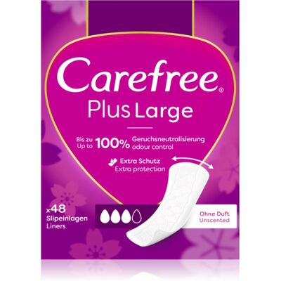 Assorbenti Giorno Carefree Plus Grande con Leggero Profumo - Assorbenti Assorbenti Giorno Carefree Plus Grande con Leggero Profumo - Assorbenti